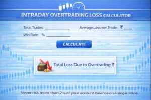 Intraday Overtrading Loss Calculator