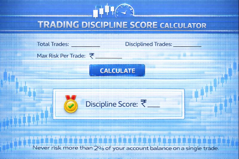 Trading Discipline Score Calculator in India | Improve Trading