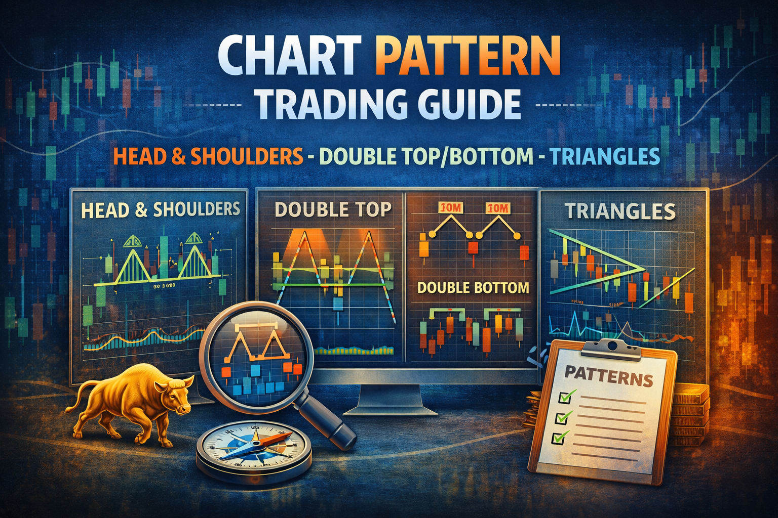 Pattern Trading Guide – Reversal & Continuation Chart Patterns